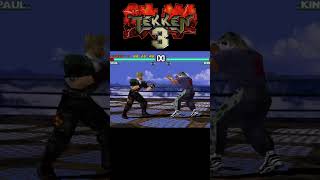 Paul vs King tekken 3 gameplay #shorts