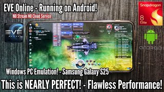EVE Online Running on Android - Settings & Game Test NEARLY PERFECT! - NO CLOUD/Streaming! screenshot 3
