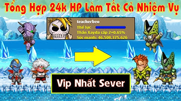 Ngọc Rồng Online - Tất cả hành trình 24k hp  từ Tiểu Đội Sát Thủ sang cooler