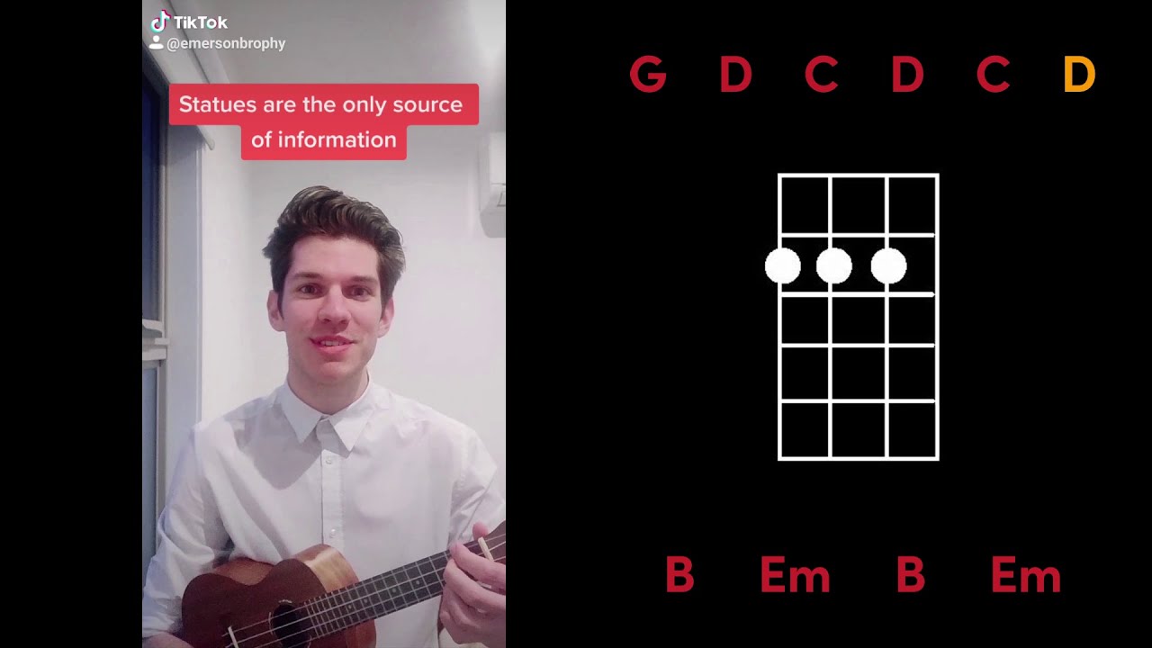 Statues (TikTok) Ukulele Playalong YouTube