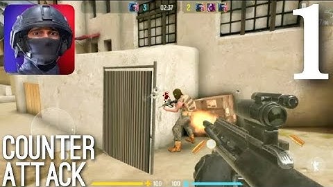 Counter Attack Multiplayer FPS Gameplay Part 1 Mobile Gameplay Android Gameplay Video