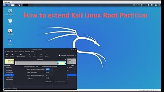 How to Extend Root Partition in Kali Linux