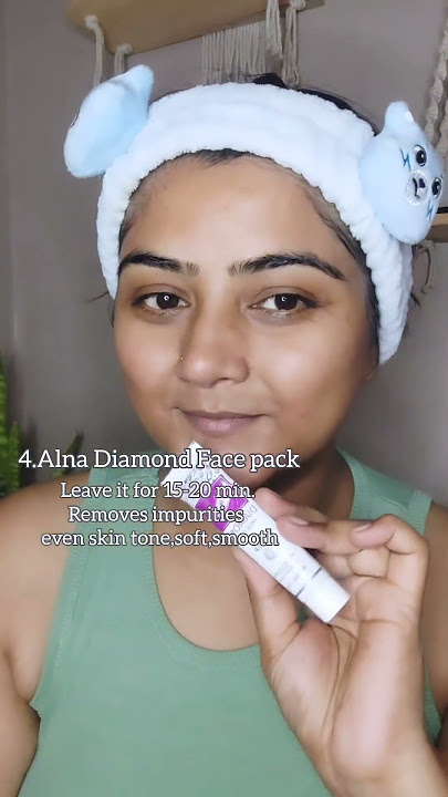 Alna Diamond Facial Kit || Step by Step process || See Instant Shine and Glow #shorts #skincare