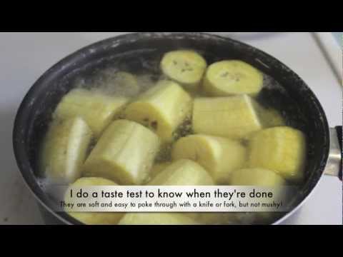 One Ingredient Vibrant Recipes - Cuban Fufu - Vibration 6 - YouTube