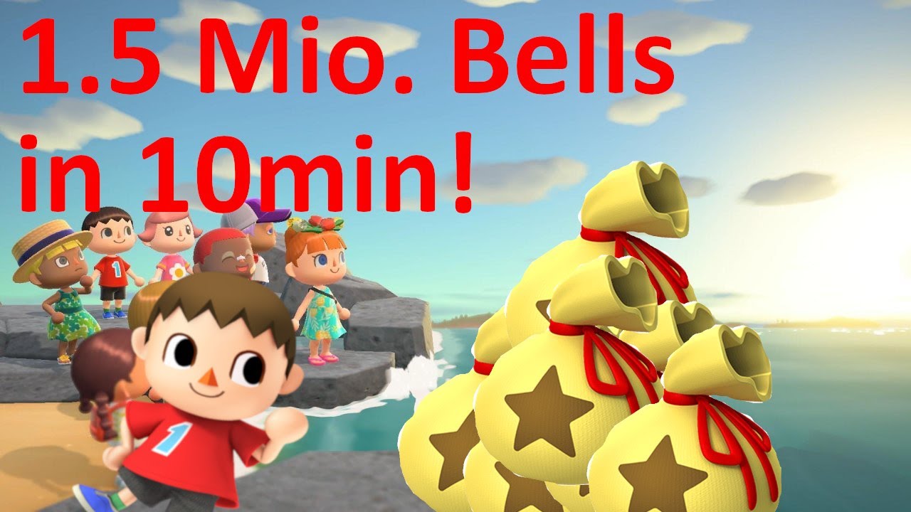 New duplicate glitch in Animal Crossing New Horizons(1.5mio Bells in