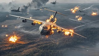 ຍົນ​ຮົບ Ilyushin Il-76 ຂອງ​ກອງທັບ​ອາກາດ​ຣັດ​ເຊຍ​ຫຼາຍ​ສິບ​ລຳ​ໄດ້​ຖືກ​ອູ​ແກຣນ​ລະ​ເບີດ screenshot 1