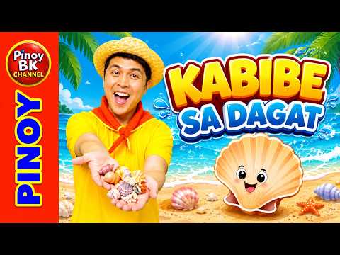 KABIBE SA DAGAT (Pearly Shells) | Filipino-Tagalog Energizer Action Song | Pinoy BK Channel🇵🇭