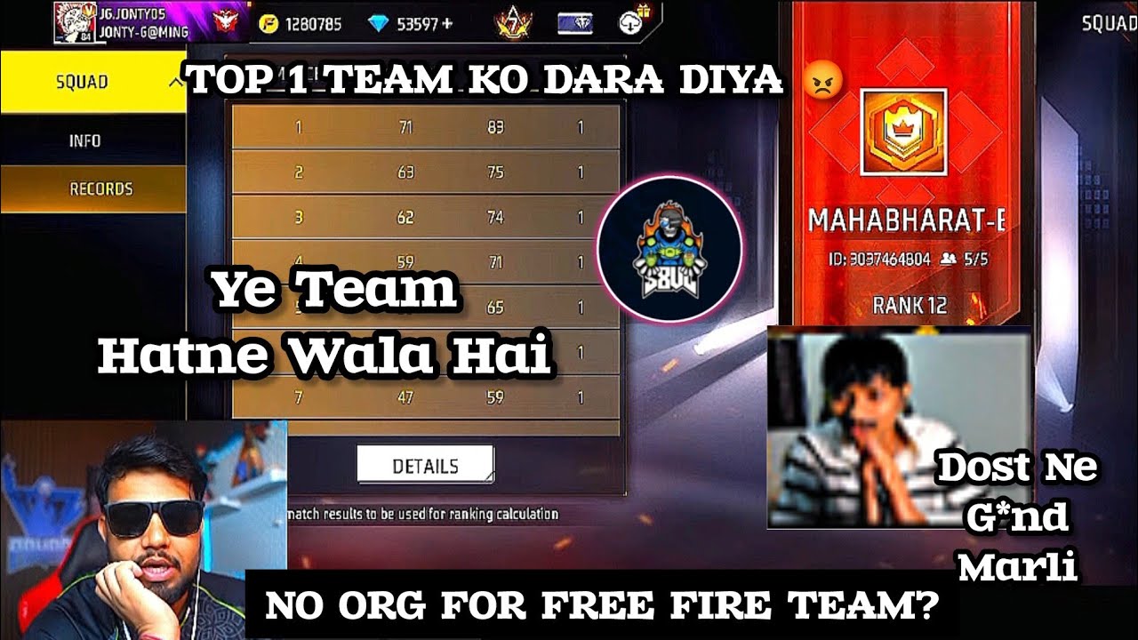🚨 JONTY GAMING REACT ON MAHABHARAT ESPORTS | JONTY BHAI TROLL VASIYO ESPORTS AND TOP 1 TEAM| 