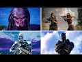 All fortnite crossover trailers seasons 1  15 including terminator