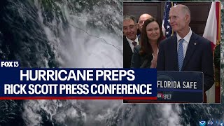 Rick Scott on hurricane preps