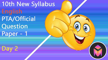 10th New Syllabus English PTA Question Paper-1/3dsegments!!!