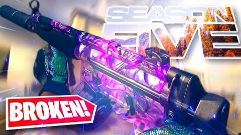 the *BROKEN* CW MP5 in WARZONE! 😳 (BEST CW MP5 CLASS SETUP)