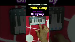 On my way piano tutorial🔥| pubg tune in mobile piano😍 screenshot 1