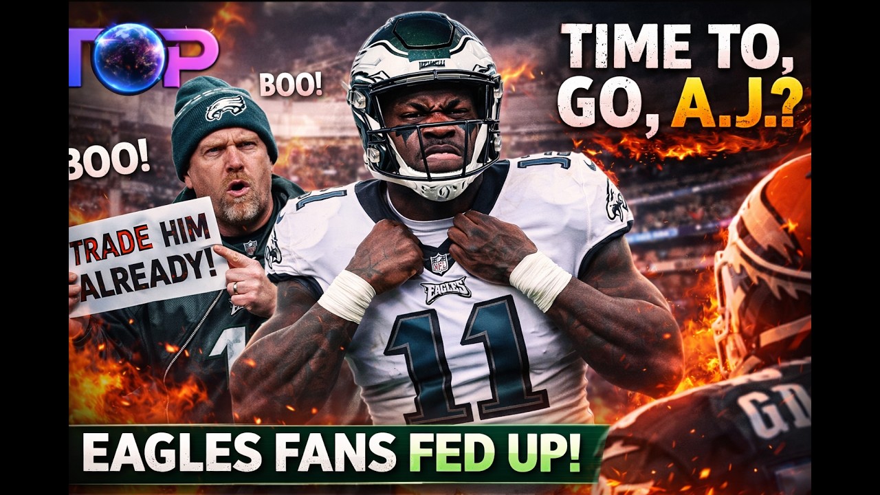 Is AJ Brown Hurting the Eagles? Diva Drama Explained - YouTube