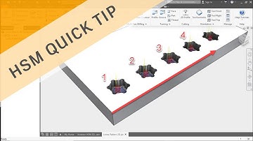 Inventor HSM QUICK TIP: Linear Pattern