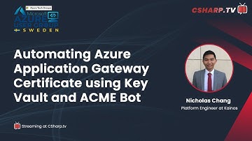 Automating Azure Application Gateway Certificate using Key Vault and ACME Bot