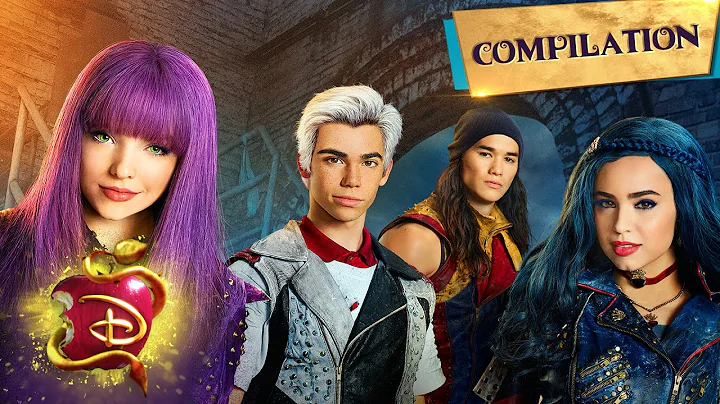 Bästa ögonblicken i Descendants 1-3! | Samling | Descendants 3