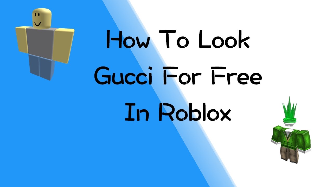 Roblox Gucci Suit