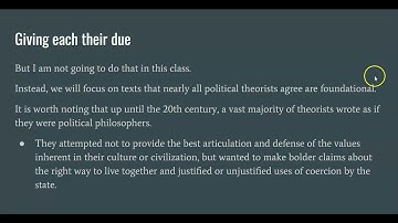 Introduction to Political Theory 2022
