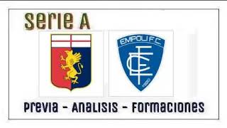 Genoa Vs Empoli - Serie A - Jornada 2 - Previa Del Partido Y Pronostico