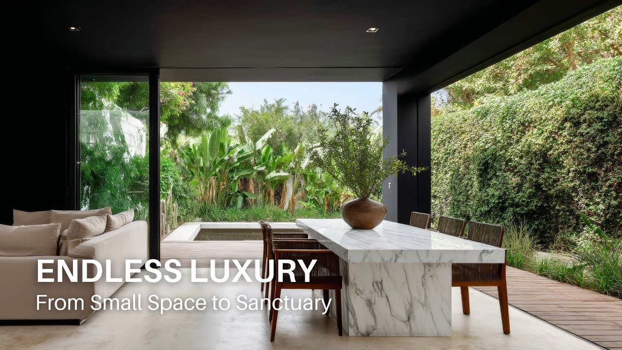 Luxury Vertical Garden Makeover: A Modern Home Renovation for Small Spaces