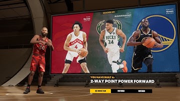 Giannis / Draymond Green Build! Rarest build NBA 2K23 Pro Contact Dunks! 2-Way Point Power Forward!