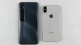 Iphone Xs Vs Tecno Spark 7 Pro - Speed Test A12 Bionic Vs Helio G80