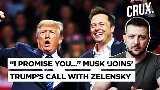 Elon Musk Joins Trump’s “Excellent” Call With Zelensky Amid Advisory Role Buzz | Russia-Ukraine War