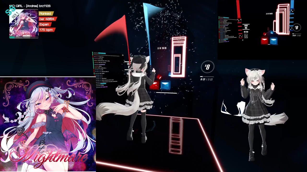 BeatSaber] BAD MAD GIRL / brz1128 [Expert] - YouTube