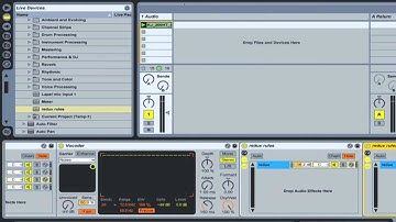 Ableton effects rack - Chain list - The DSP Project