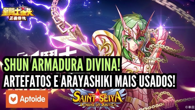 Saint Seiya Lendas da Justiça Códigos Ativos Novembro 2023