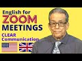 English for Online Meetings - Clear Communication