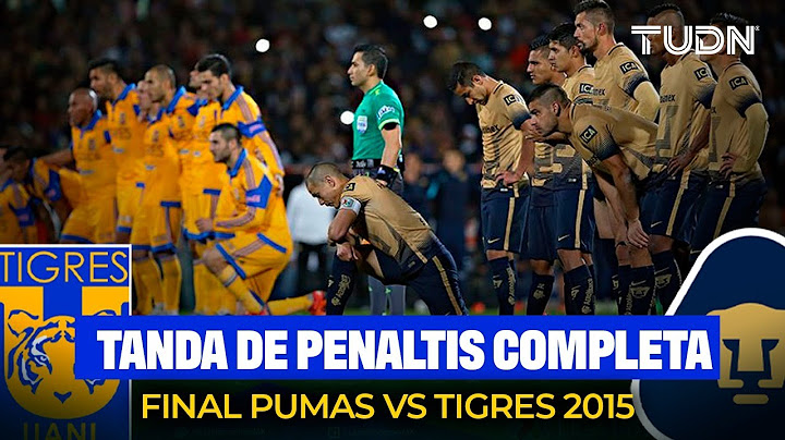 THE BEST FINAL? 🏆 The penalty kicks between Tigres and Pumas that determined the 2015 champion | ...