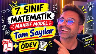 7.Sınıf Matematik Maarif Model | Tam Sayılar | 2026-2027 | 2.Ders