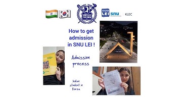 How to get accepted to SNU?| Language Education Institute LEI | Seoul National University🇰🇷|#seoul