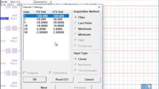 Change the Channel Settings with a DI-1120