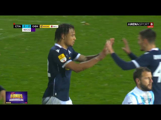 MOZZART BET SUPERLIGA SRBIJE (16. kolo): Spartak - OFK Beograd 2:2 / 22.11.2025.
