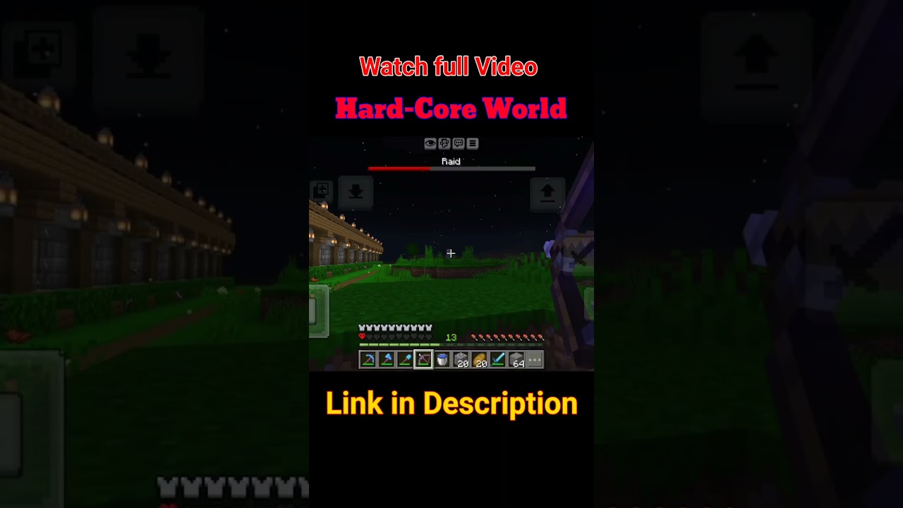 Raid in village Hard-core World 