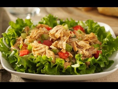 Tuna salad - HEALTHY FOOD - DIABETIC FOOD - How To QUICKRECIPES - YouTube