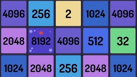 Merge Block 2048 | Mobile Game | GamePlay | Satisfying game ios android game Relaxing game #42