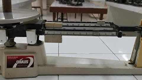 The Triple Beam Balance (Part 3 of 4)