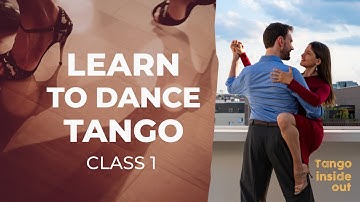Learn to Dance Tango: 1st Lesson Full Class | TANGO BASICS #dance #tutorial