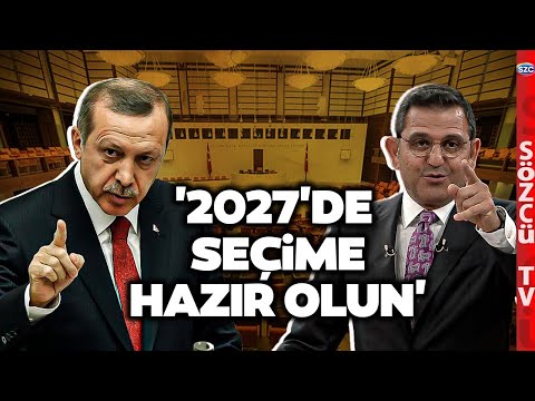 Fatih Portakal Erdoğan'ın Planını Deşifre Etti! 'Erken Seçim Kararı Çıkabilir'