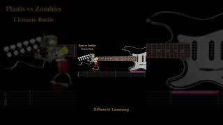 Plants vs Zombies - Ultimate Battle - Guitar Tutorial #Shorts