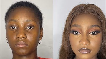 AFFORDABLE 2025 BEGINNER MAKEUP TUTORIAL || FOR BLACK WOMEN #beginnerfriendly #makeuptutorial 