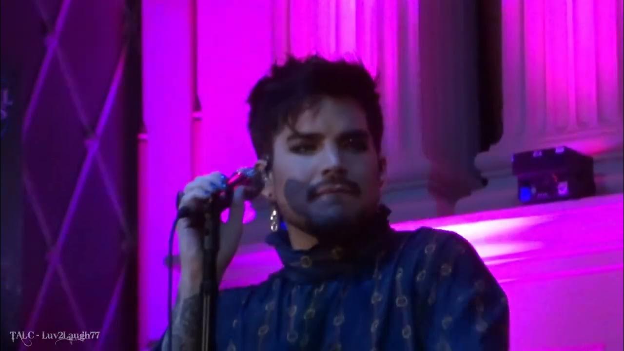 Adam Lambert Worcester XLO Acoustic Xmas 121219 09 After Hours Talcvids
