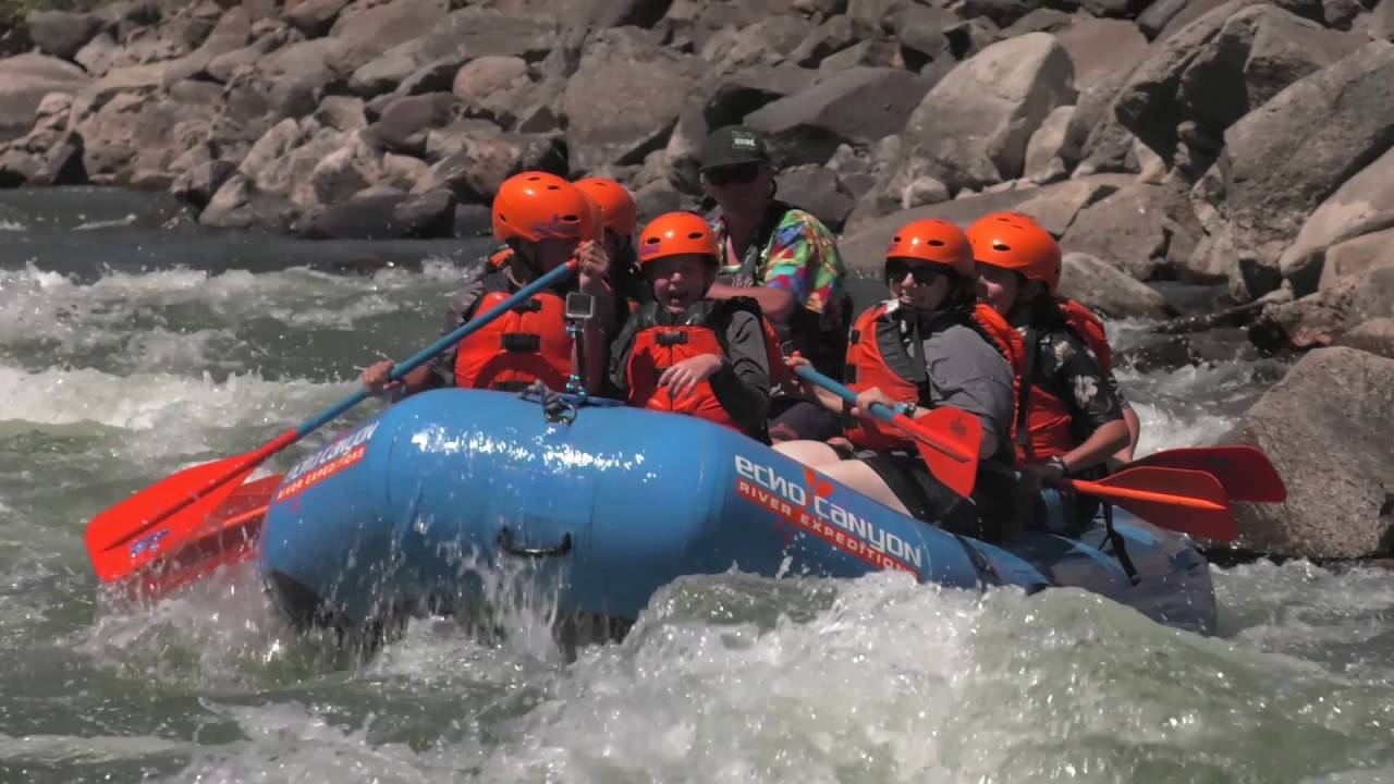 Whitewater Rafting with Echo Canyon River Expeditions - YouTube