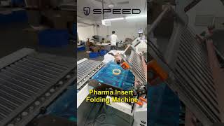 Pharma Insert Folding Machine | High Precision Pharmaceutical Insert Folding Equipment  #printing