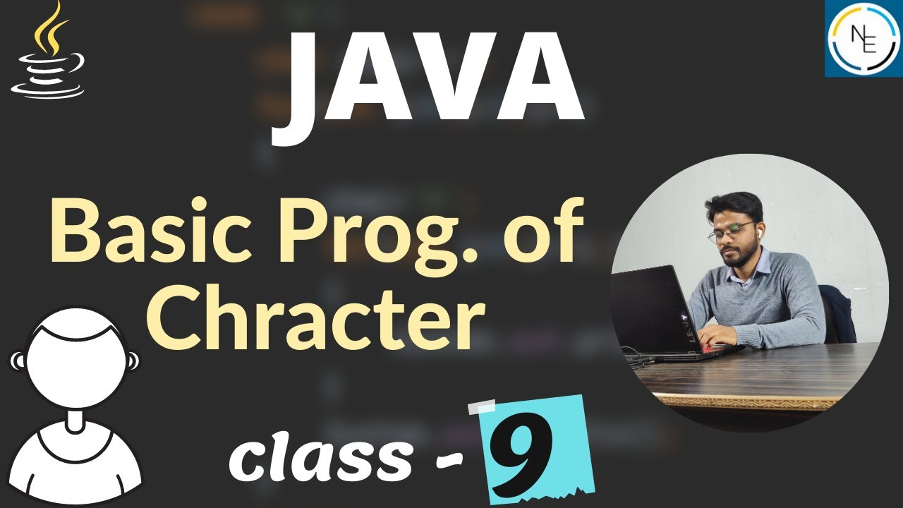 Basic Program of Character using if-else-if || Java tutorial for ...