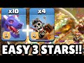 Th16 Dragon with Rider and lightning spell attack strategy || Clash of Clans